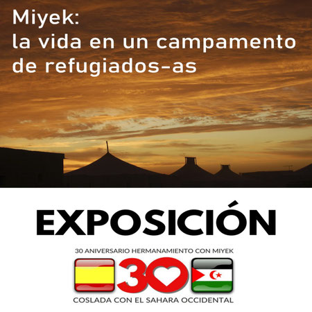 Exposición Miyek, la vida en un campo de refugiados-as